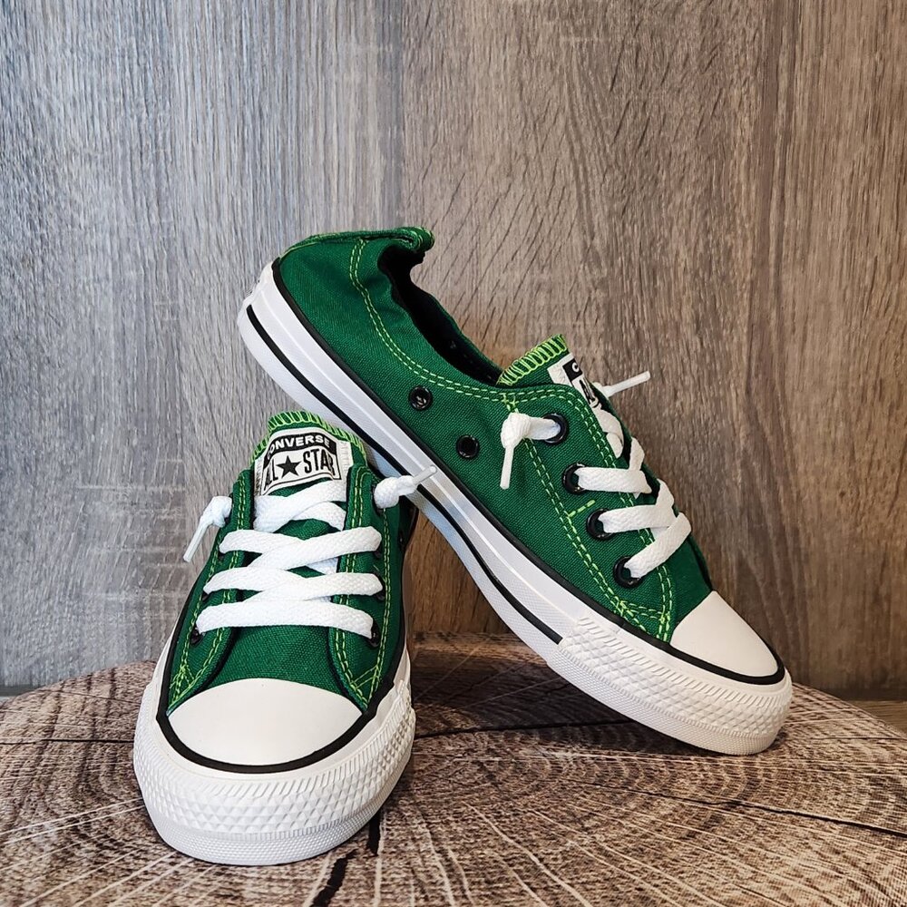 Custom Chuck Taylor All Start Shoreline Slip Size 7 in Amazon Green
